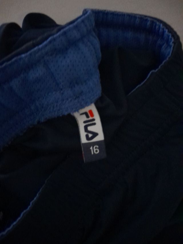 Shorts Fila deportivos azul marino