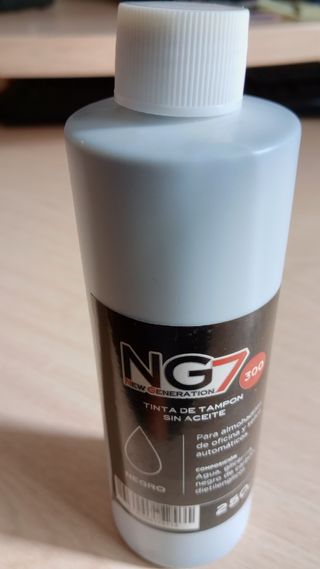 Tinta NG7 300 Negra 250ml - Tampon