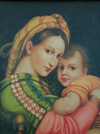 Quadro Madonna Raffaello - Dipinto