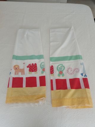 Cortinas infantiles animales