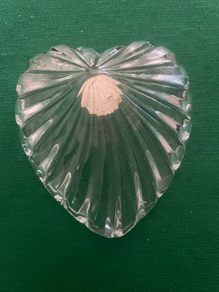 Portacandela o posacenere cuore RCR cristallo