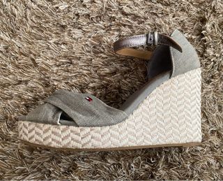 Sandalias cuña Tommy Hilfiger - Talla 38
