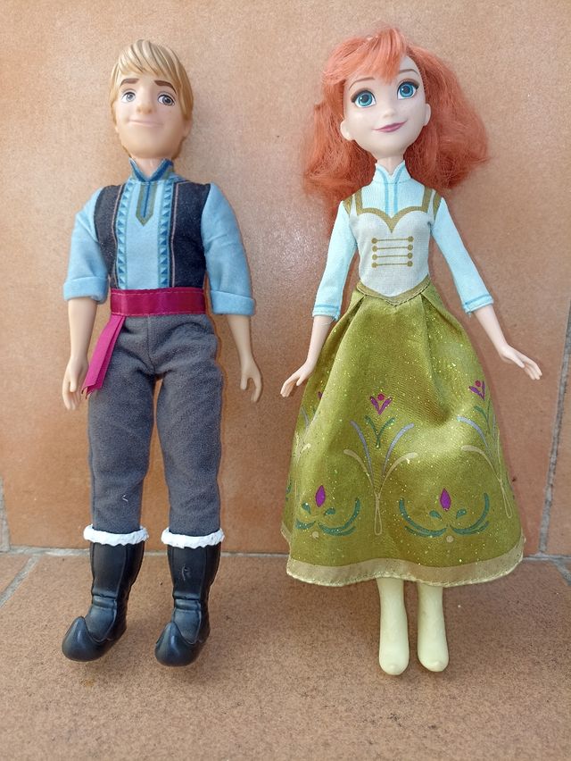 Muñecas Anna y Kristoff Frozen