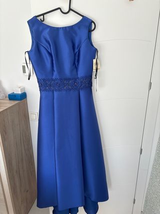 Vestido azul marino evento talla L