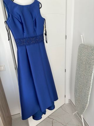 Vestido azul marino evento talla L