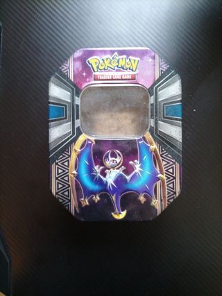 Scatola metallo Pokemon Solgaleo Lunala