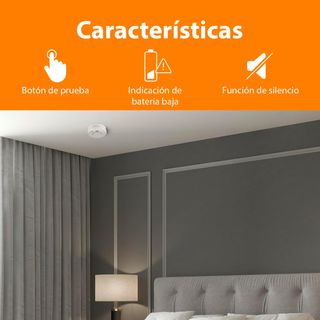 Smartwares Juego de 4 Detectores de Humo