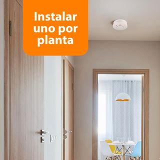 Smartwares Juego de 4 Detectores de Humo