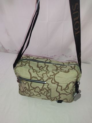 Bolso bandolera Tous beige