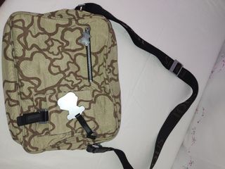 Bolso bandolera Tous beige
