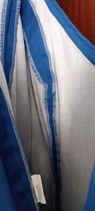 Vestido Flamenca Azul - Talla 48
