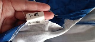 Vestido Flamenca Azul - Talla 48