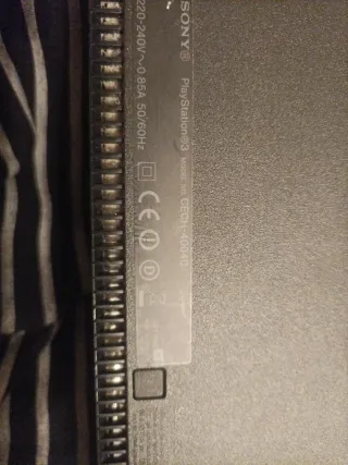 PS3 (PlayStation 3) negra