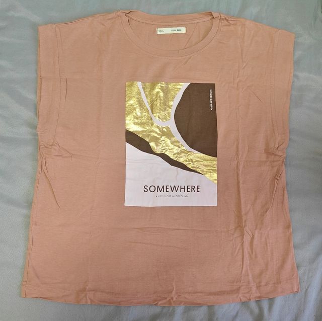 Camiseta Sfera beige talla L