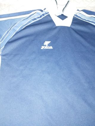 Camiseta Joma azul deportiva.
