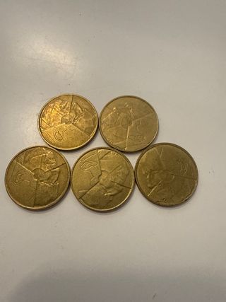 5 Francos Belgas - Monedas (5)