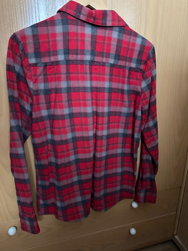 Camisa Volcom cuadros roja - Talla S