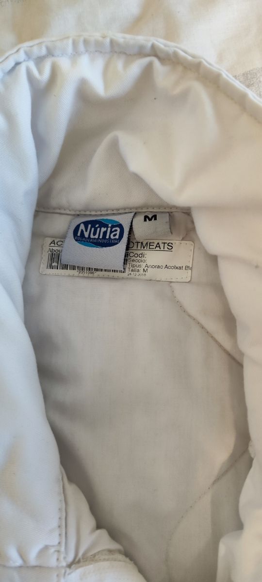 Anorak Nuria blanco - Talla M