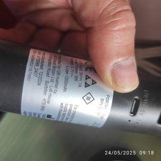 Ventilatore portatile a batteria ricaricabile