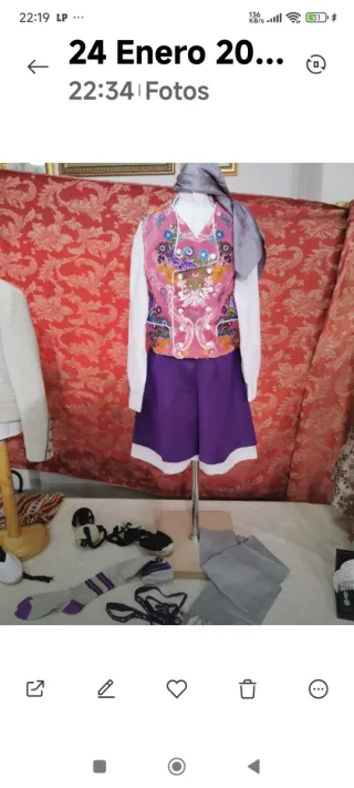 Chaleco fallero niño Llorca t.14
Abierto