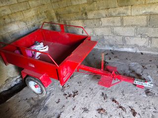 Remolque Rojo Pequeño