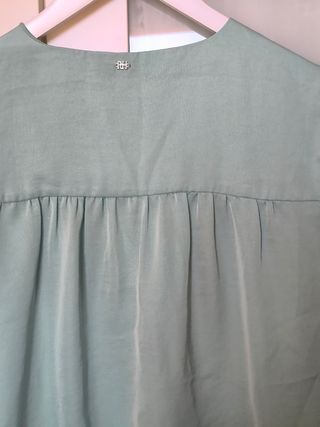 Blusa Pedro del Hierro verde - Talla S