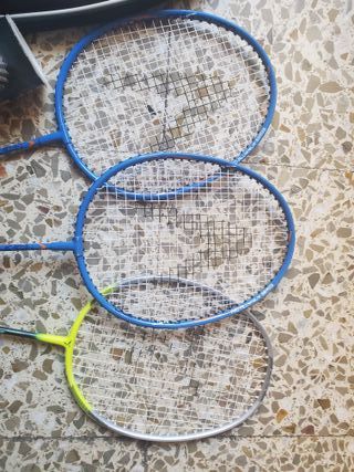 Raquetas de bádminton para niños, con volantes!