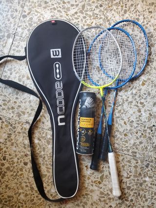 Raquetas de bádminton para niños, con volantes!
