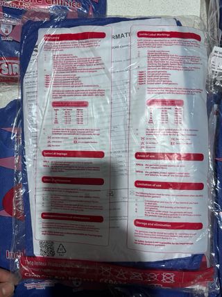 Tute protettive – SIR CHEMFIRE nuove – 8 pezzi