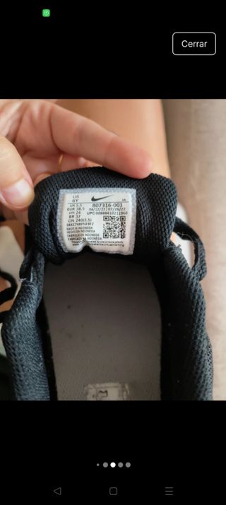 Zapatillas Nike MD Runner - Negras