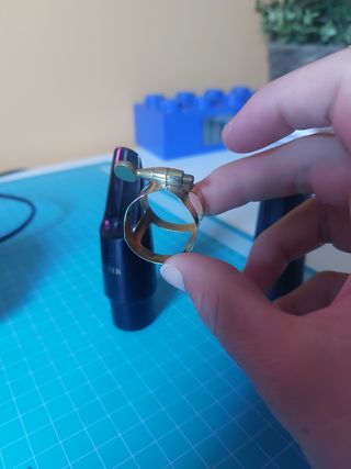 Boquilla Saxo Alto + estuche i braçadera