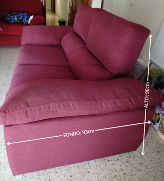Sofá extensible de 2 plazas