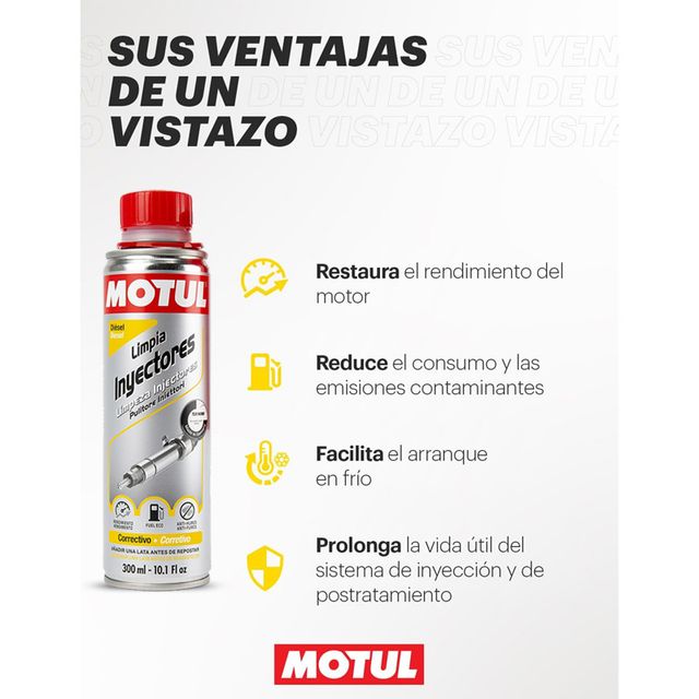 Motul limpia inyectores diésel