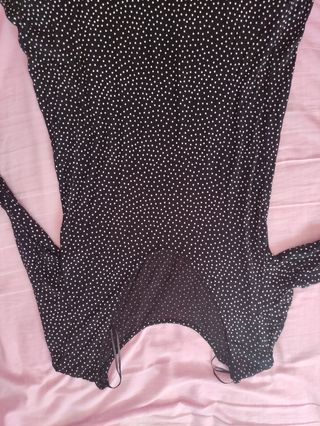 Camiseta elástica ZARA lunares