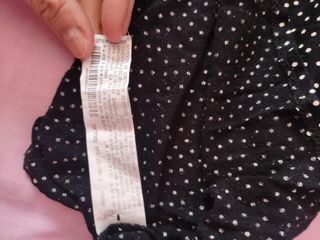 Camiseta elástica ZARA lunares