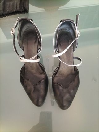 Zapatos baile salón mujer negros