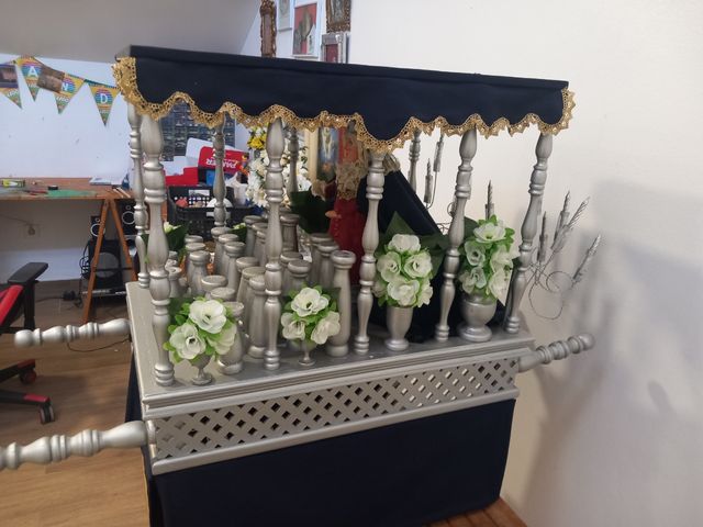 Paso de palio de Virgen Semana Santa