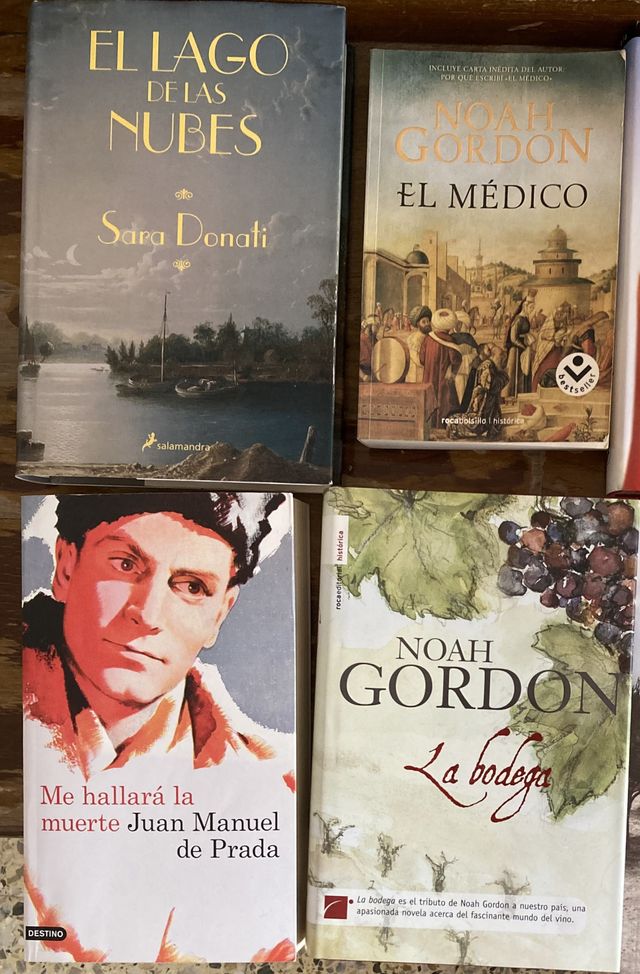 Lote de 4 novelas