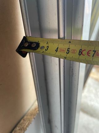 Puerta corredera aluminio