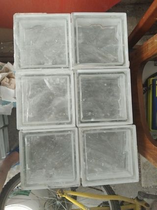 50 Pavés cristal translúcido