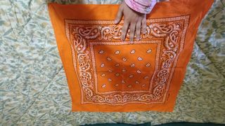Bandana Naranja Paisley