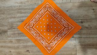 Bandana Naranja Paisley