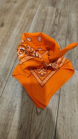 Bandana Naranja Paisley