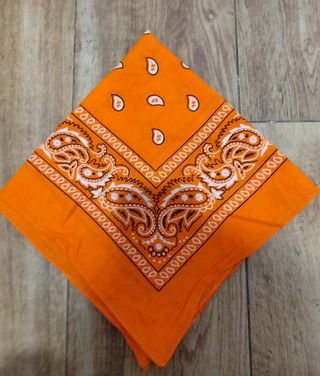 Bandana Naranja Paisley