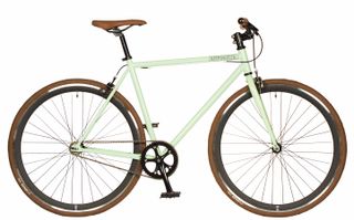 bici FIXIE KAMIKAZE SS verde/marrón