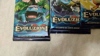 Evoluzioni XY Pokémon booster artset ITA