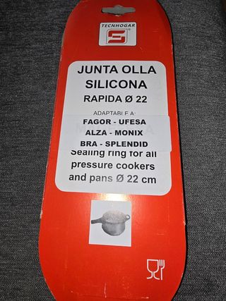 Junta Silicona Olla 22cm TECNHOGAR