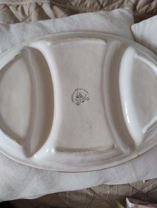 Antipastiera vintage 3 scomparti