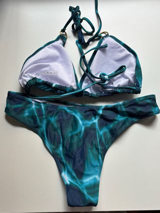 Bikini 3 piezas - Bañador efecto agua