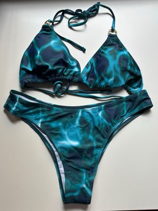 Bikini 3 piezas - Bañador efecto agua